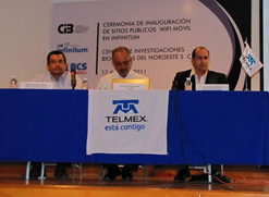 Inauguracación de la red Telmex-Cibnor