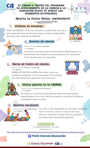 anuncio actividades